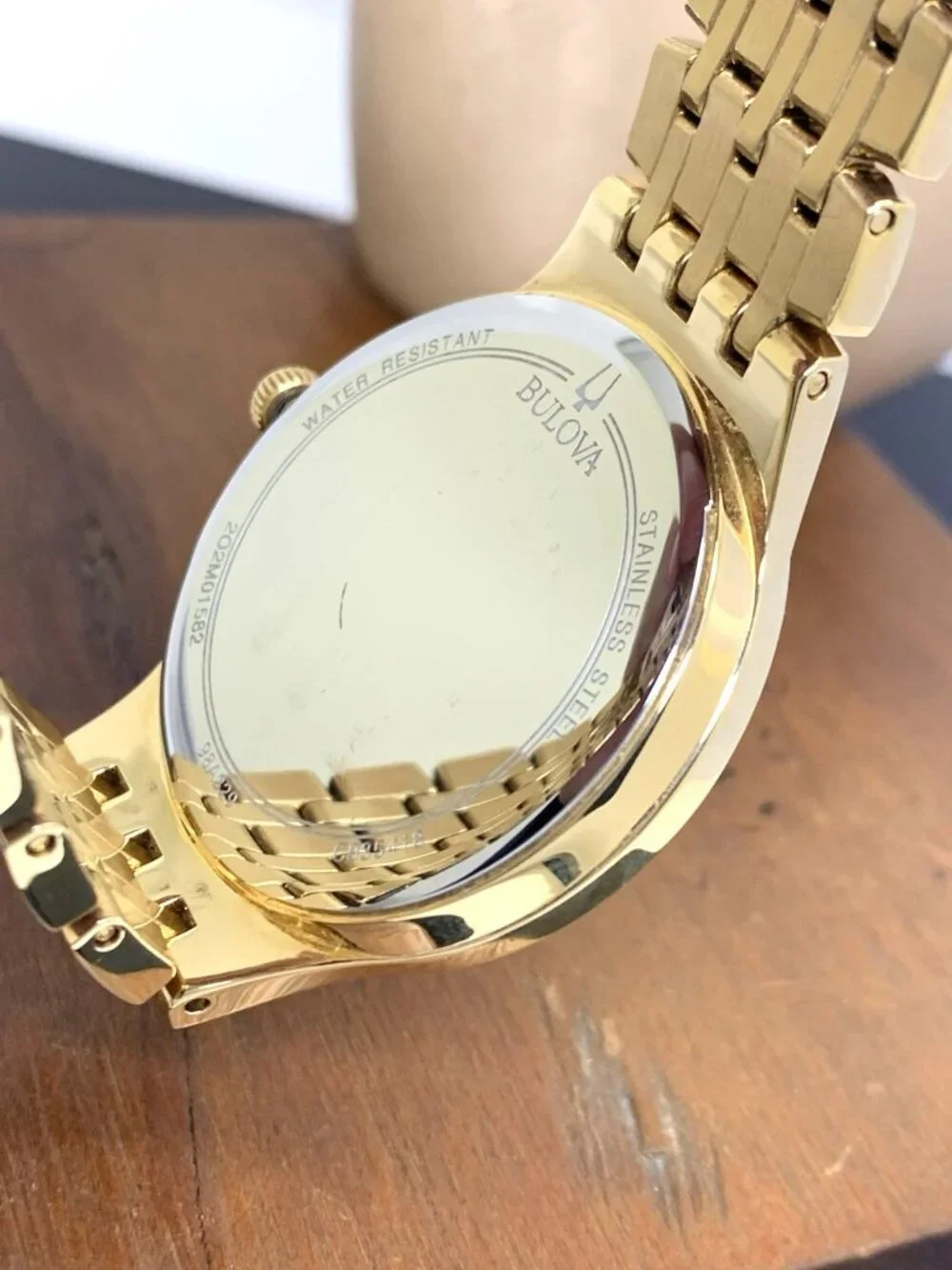 Bulova Men's Watch 98A229 Phantom Crystals Accented Gold Stainless Steel 40mm